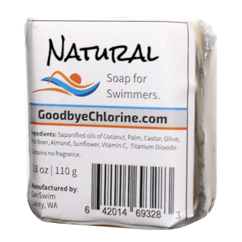 Anti-Chlorine Soap for Swimmers by Goodbye Chlorine