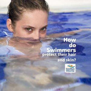 How swimmers protect their hair and skin.