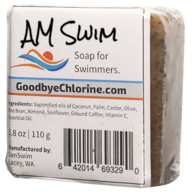 Soap for Swimmers Six bars that gently remove chlorine