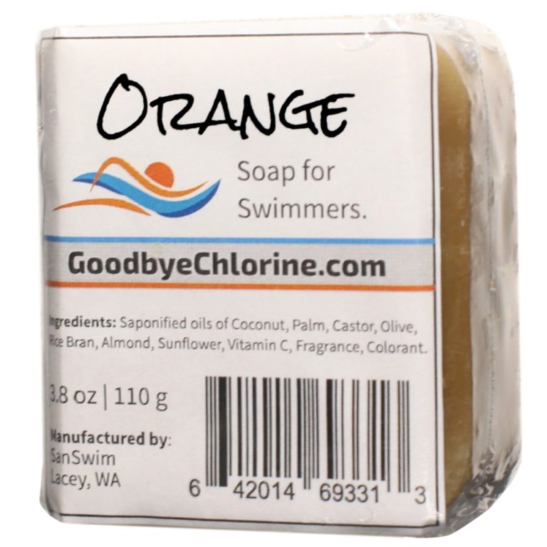 Soap for Swimmers Six bars that gently remove chlorine