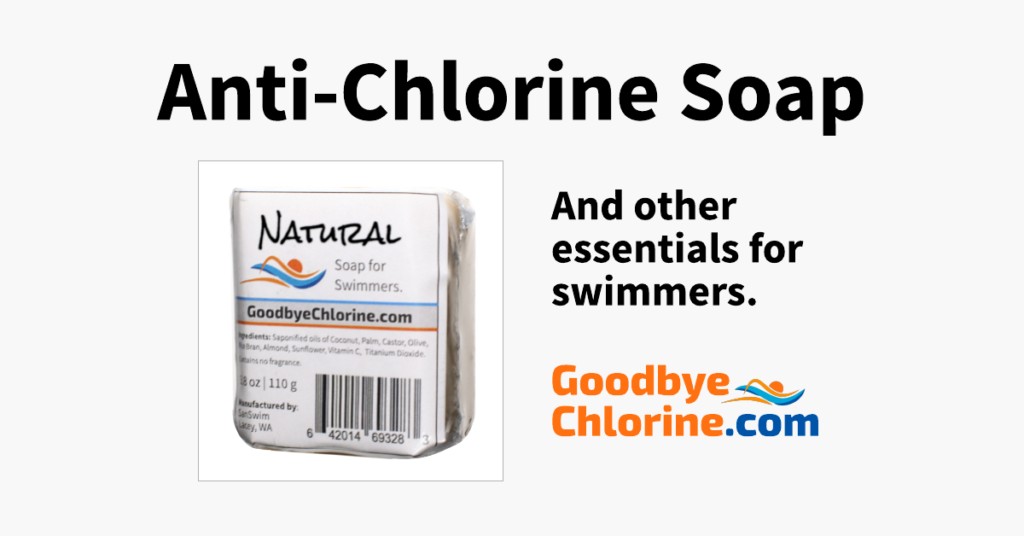 Does body soap really help with chlorine smell