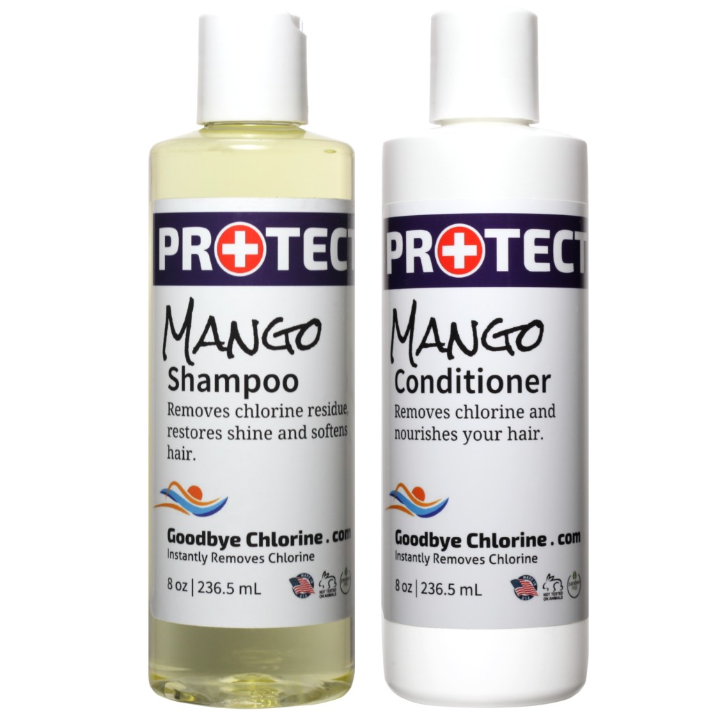 AntiChlorine Shampoo and Conditioner Protect Mango