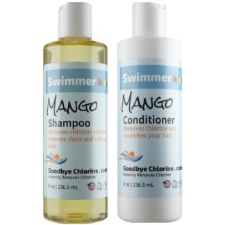 shampoo and conditioner for swimmers' hair