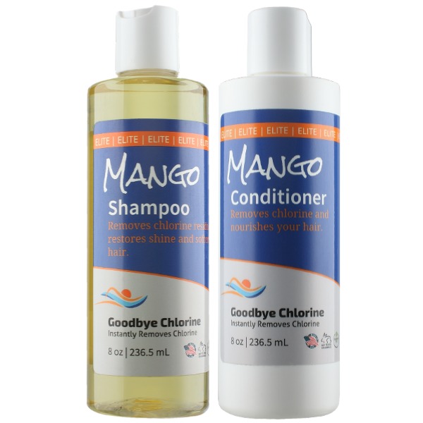 Anti-Chlorine Shampoo and Conditioner Instantly Removes Chlorine.