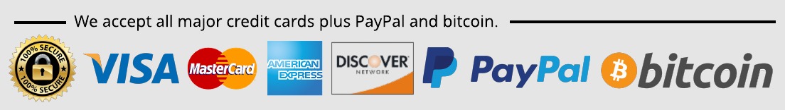 All major credit cards accepted