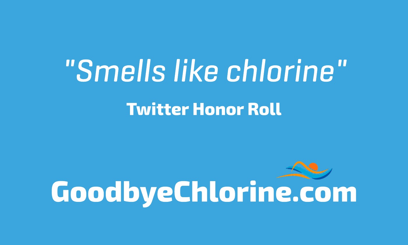 smells like chlorine on twitter