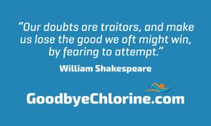 doubts are traitors self-talk