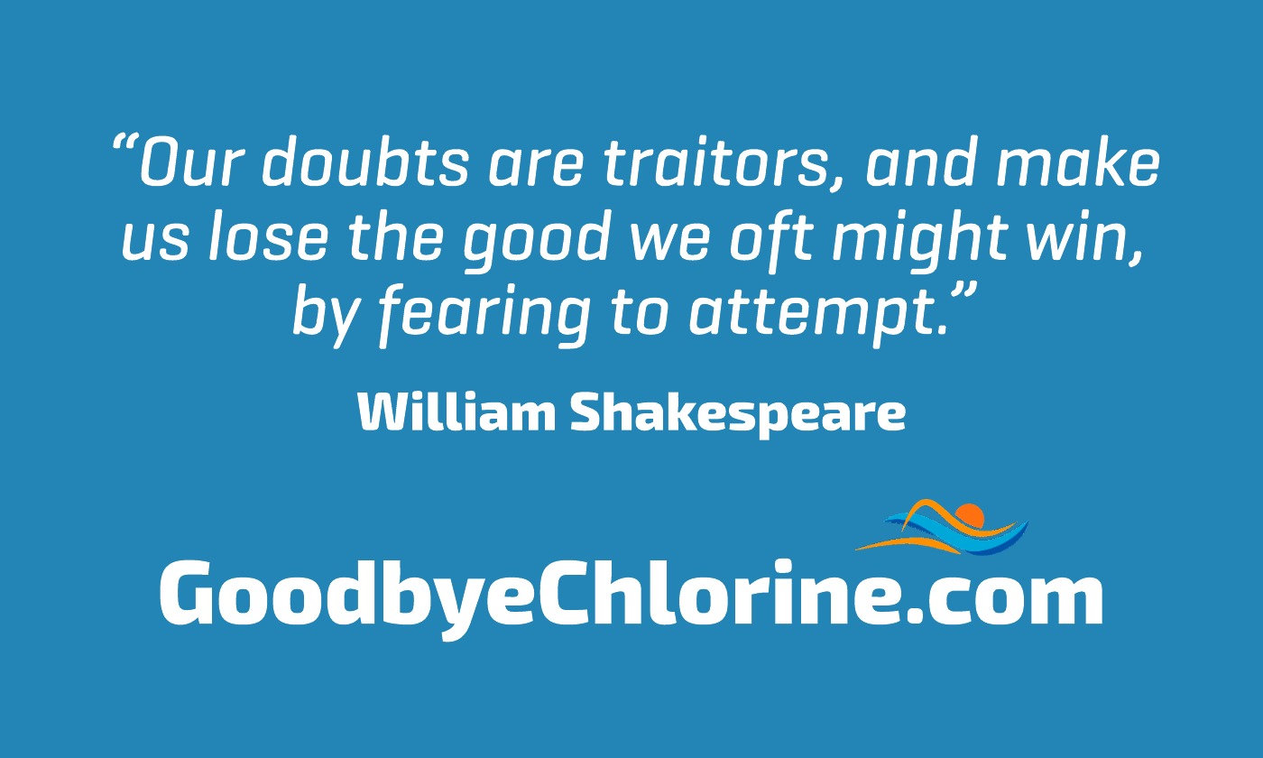doubts are traitors self-talk
